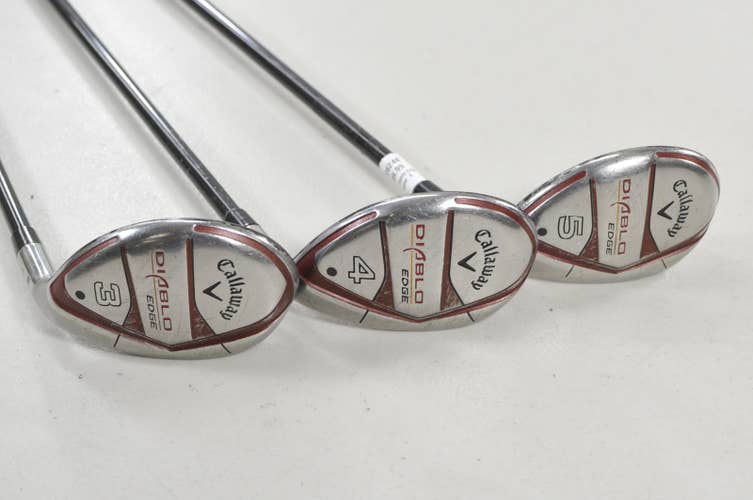 Callaway Diablo Edge 3, 4, 5 Hybrid Set Regular Flex 60g RH Graphite #226248