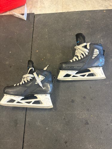 True Custom Pro Hockey Goalie Skates Pro Stock 8 (Used)