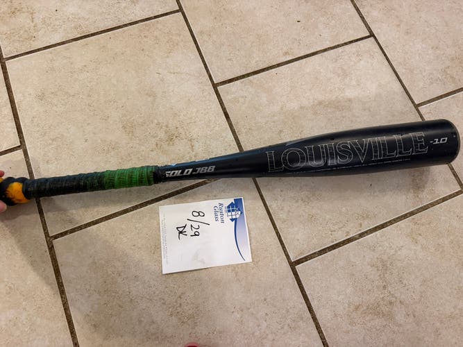2022 Louisville Slugger Solo Alloy USSSA Certified Bat (-10) 16 oz 26" (Used)