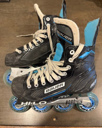 Bauer RSX Inline Skates Regular Width Size 1 (Used)