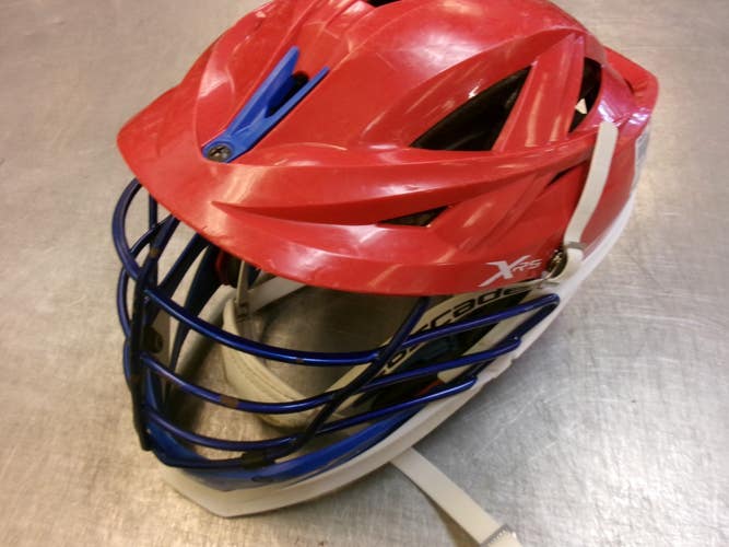 Used Cascade XRS Lacrosse Helmet Red One Size 11339-S000206605