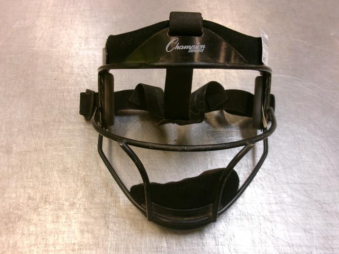 Used Champion Sports FIELDERS MASK BB/SB Fielders Mask Black MD 11339-S000206581