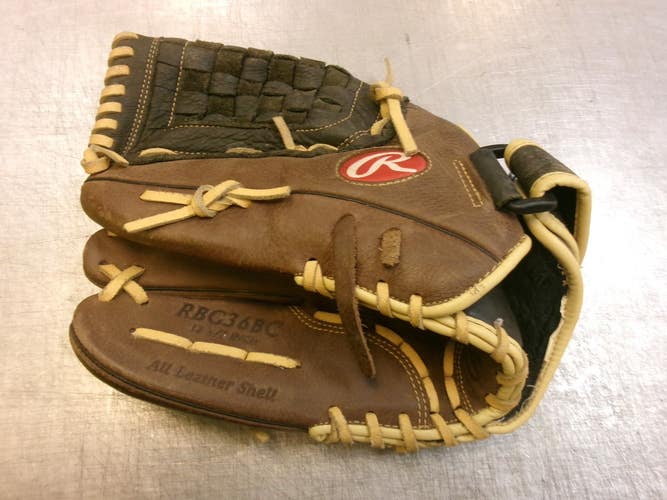 Used Rawlings THE MARK OF A PRO BB/SB Glove LH Throw Brown 12 1/2" 11339-S000206584