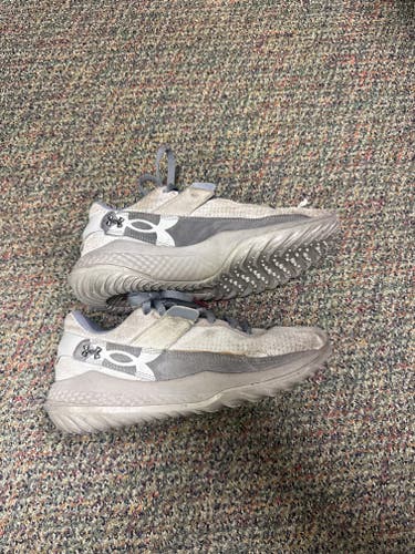 Gray Men's Size M 6.5 (W 7.5) Under Armour Shoes (Used)