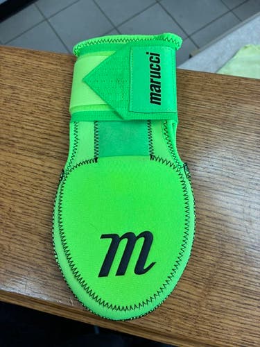 Green Senior Marucci Sliding Mitt (New)