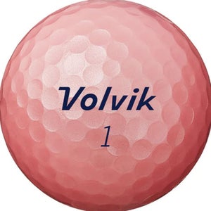 Volvik Solice Golf Balls (Metallic Pink, 3pk) 1 Sleeve NEW