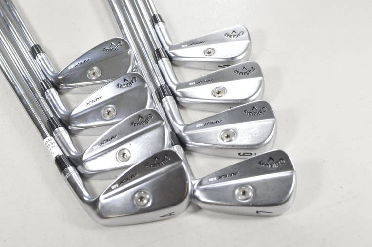 Callaway Apex MB 2021 4-PW,AW Iron Set Stiff Flex Rifle 6.0 RH Steel #226348