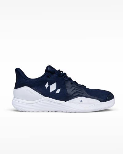 Diadem Court Burst Hard Court Shoe Navy White EE Wide