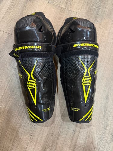 Junior Sher-Wood 13" Shin Pads (New)