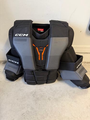 Large 2025 CCM Pro AB Goalie Chest Protector Pro Stock