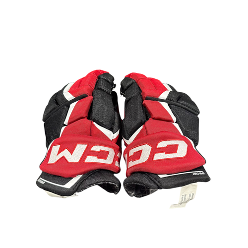 Used CCM FT 6 Senior Gloves Red 13" 11375-S000381931