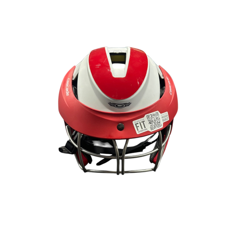 Used Cascade LX WOMENS Lacrosse Helmet Red MD 11375-S000381914