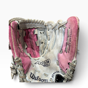 Used Wilson A440 FASTPITCH BB/SB Glove RH Throw Pink 11" 11375-S000381907