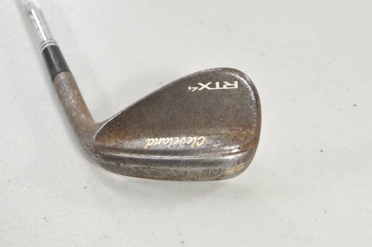 Cleveland RTX-4 Tour Raw 52*-10 Wedge Right DG S400 Stiff Flex Steel #225920
