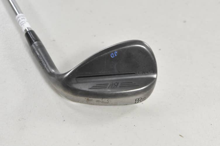 Titleist Vokey SM9 Jet Black 58*-10S Wedge NS Pro Modus3 Stiff Steel #226220
