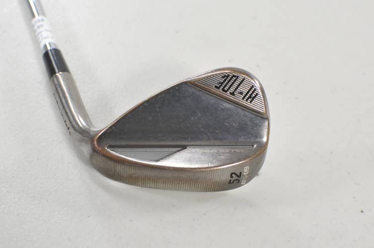 TaylorMade Milled Grind Hi-Toe 4 52*-09 Wedge DG 115g Wedge Flex Steel #226198