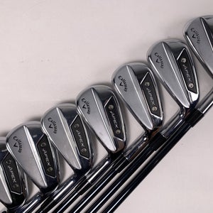 Callaway Apex Ai150 Iron Set 4-PW UST Mamiya Recoil Dart F3 75g Regular RH