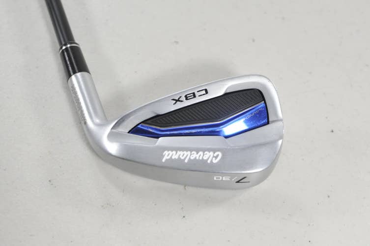 Cleveland Launcher CBX Single 7 Iron Regular Flex KBS MAX 55 Graphite # 222532