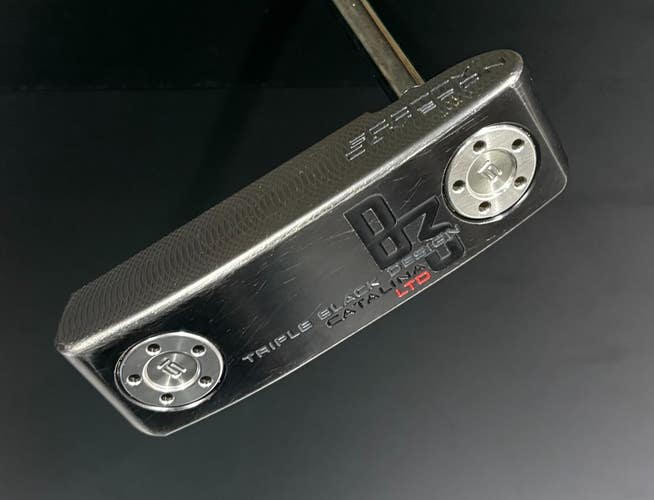 Titleist Scotty Cameron B3 Triple Black Limited Catalina 34" RH Used