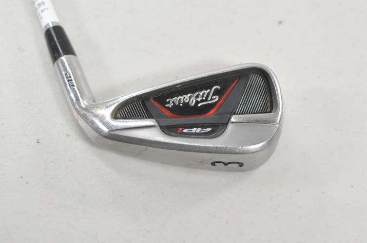 Titleist 712 AP1 Single 3 Iron Stiff Flex RH Project X Rifle 6.0 Steel #226146