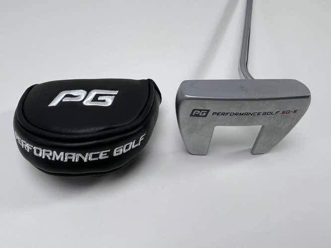 Performance Golf PG SQ-5 Putter 35" Mens RH HC