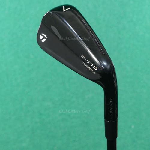 TaylorMade 2023 P-770 Phantom Black Forged Single 7 Iron KBS Tour Steel Stiff