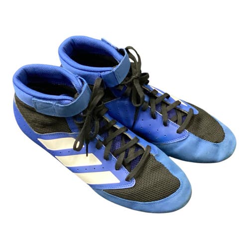 Used Adidas Wrestling Shoes Royal Blue Senior 11 11846-S000110064