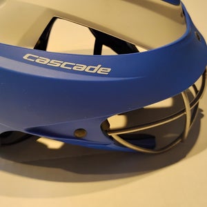 Cascade LX Women’s / Girls Lacrosse Helmet / Headgear - Blue & White