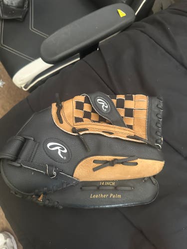Rawlings RH Outfield Softball Glove 14" (Used)