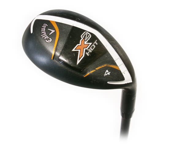 Callaway X2 Hot 22* 4 Hybrid/Rescue Graphite 65g Stiff Flex