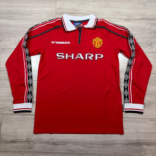 XL Manchester United Retro Home Jersey 98/00