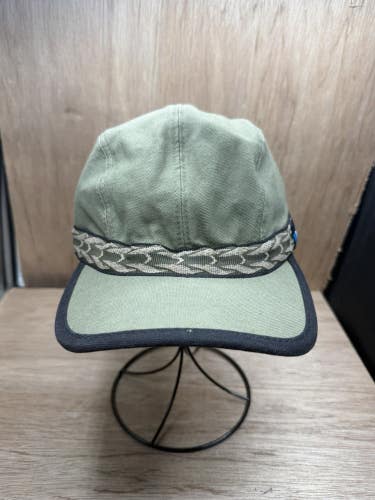 Kavu Strap Cap Small Beige Aztec Adjustable Made In USA 100% Cotton Fishing