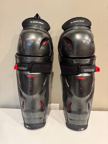 Senior Bauer Vapor 3X Pro 14" Shin Pads (Used)