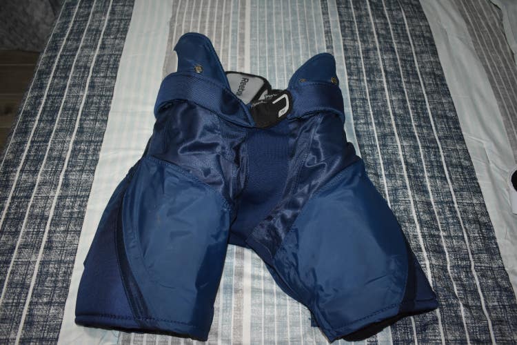Reebok 11K Kinetic Fit Hockey Pants w/JOFA JDP, Blue, Senior Large