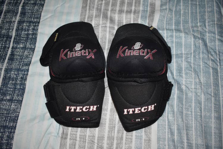 Itech EP8 Kinetix Hockey Elbow Pads, Senior Medium