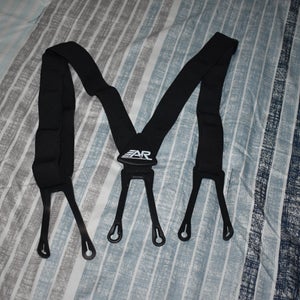 A&R Senior Hockey Suspenders, Black - Like New!