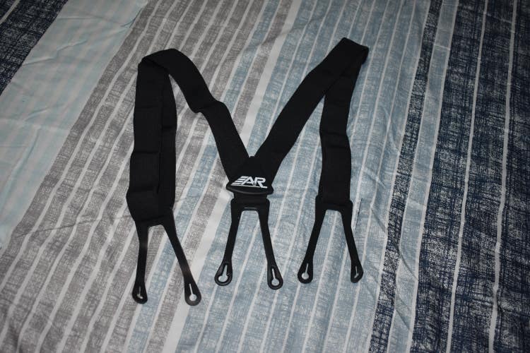 A&R Senior Hockey Suspenders, Black - Like New!