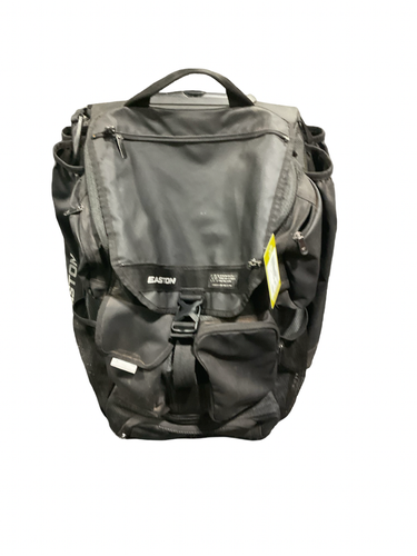 Used Easton BLACK ROLLER BAG BB/SB Player Wheeled Bag Black 11834-S000056862