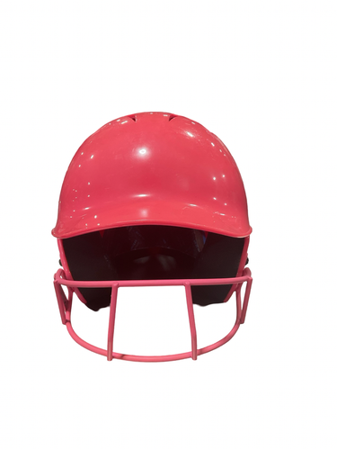 Used Champro PINK SZ 6 - 6 1/2 Batting Helmet w/Mask Pink One Size 11834-S000056837