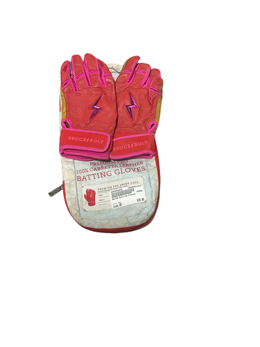 Used BB/SB Batting Gloves Red SM 11834-S000056829