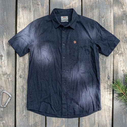 Fjallraven Ovik Travel Shirt SS Mens Small
