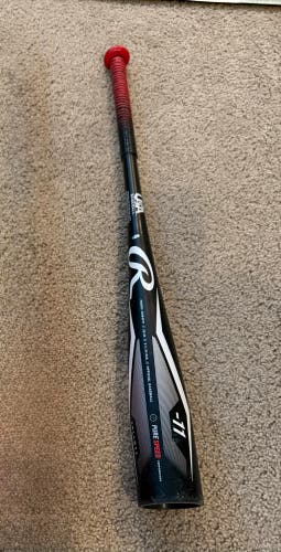 2024 Rawlings Peak Alloy USABat Certified Bat (-11) 17 oz 28" (Used)