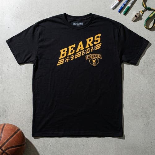 Baylor Bears T-Shirt Mens XL Black Gold College Football Y2K Graphic Tee