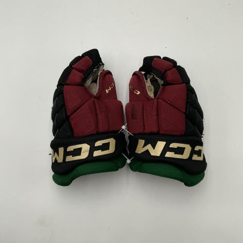 (Used) Arizona Coyotes Game Worn #22 CCM HGJSPP Gloves 13" Pro Stock