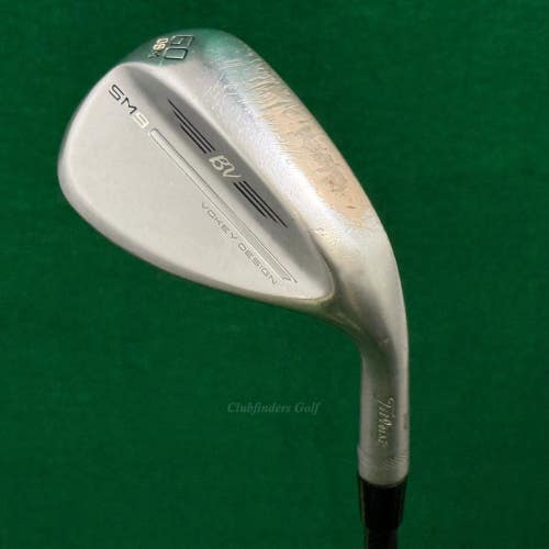 Titleist Vokey SM9 Chrome 60-8M 60 Lob Wedge DG TI S400 Black Onyx Steel Stiff