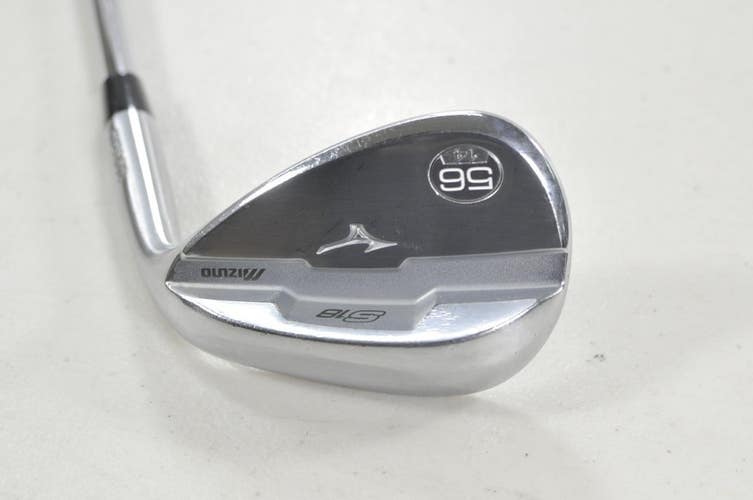 Mizuno S18 White Satin 56*-14 Wedge Right DG Wedge Flex Steel  # 222130