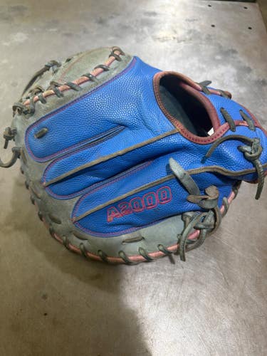 Used Wilson A2000 DPCM BB/SB Catchers RH Throw Royal Blue 33" 11605-S000226829
