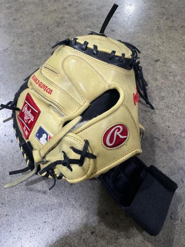 Used Rawlings PRO PREFERRED PROSCM43CBS BB/SB Catchers RH Throw Almond 34" 11605-S000226825