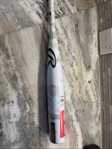 2025 Rawlings Icon Composite USSSA Certified Bat (-5) 27 oz 32" (New)