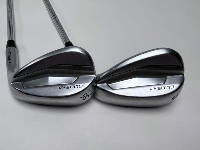 Ping Glide 4.0 Wedge Set 56* 12 |  60* 10 Black Dot Z-Z115 Wedge Steel Mens RH